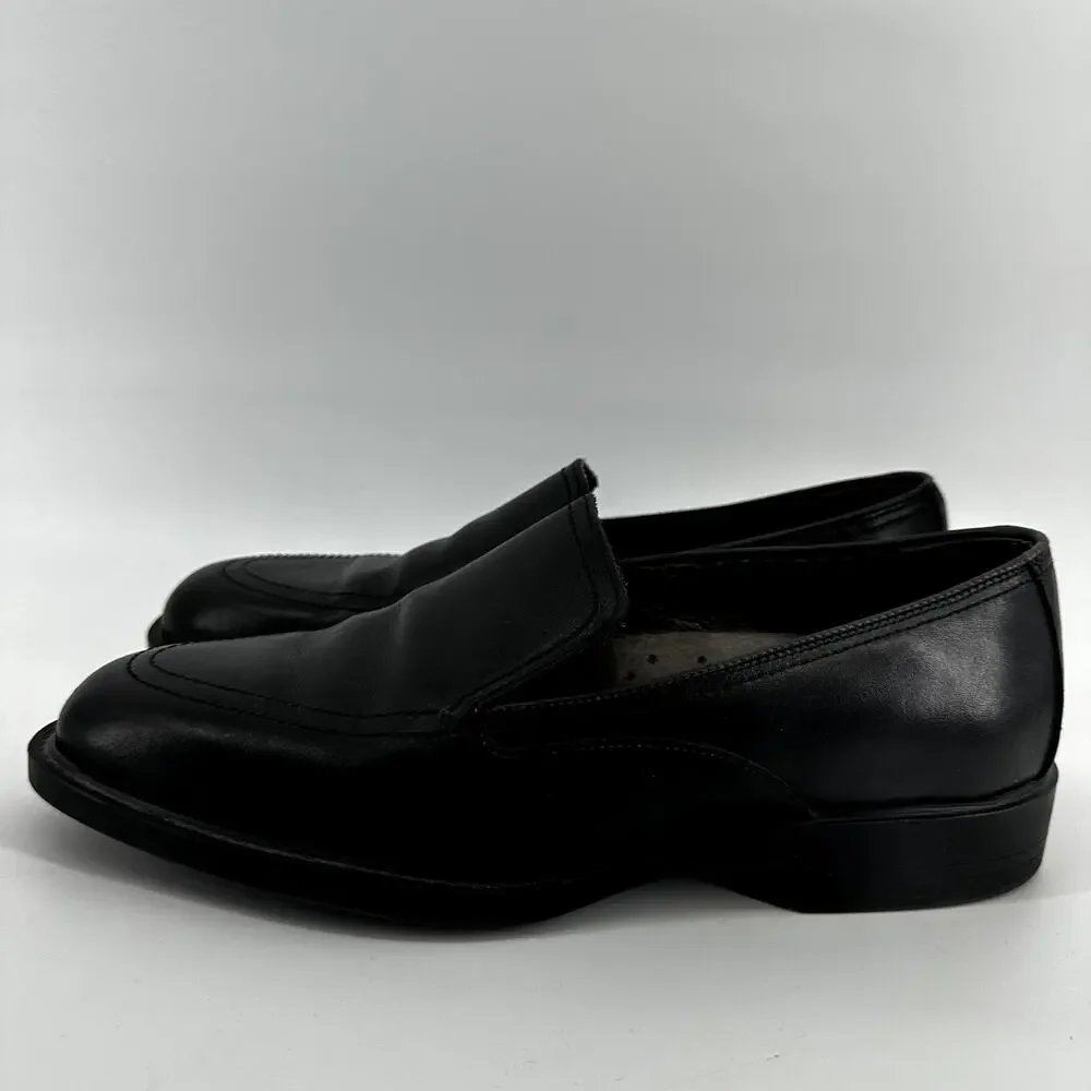 Allen Edmonds Ann Arbor Penny Loafers Almond Toe Slip On Leather Formal Black 9
